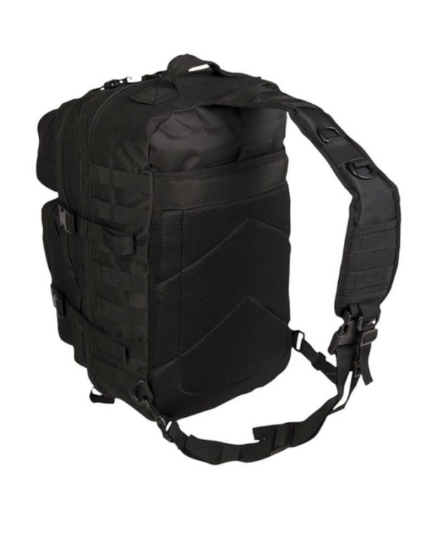 Zaino militare monospalla MIL-TEC large di colore nero