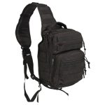 Zaino militare monospalla MIL-TEC small di colore nero