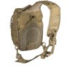 Zaino militare monospalla MIL-TEC small di colore coyote tan