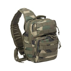 Zaino militare monospalla MIL-TEC small mimetico woodland