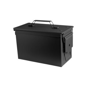 Cassetta munizioni M2A1 cal. 50 in metallo nero