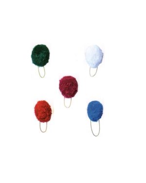 Nappina colorata per cappello alpino