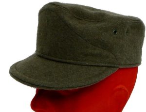 Berretto Mod. Norvegese Alpini Originale Colore Verde Oliva