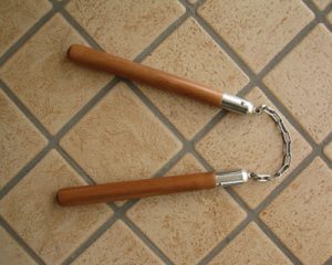 Nunchaku in legno