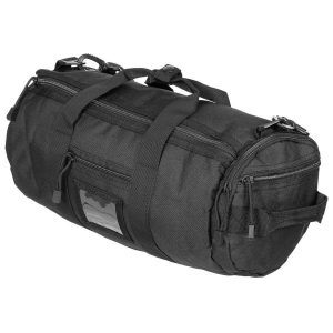 Borsa cilindrica porta attrezzatura MFH di colore nero