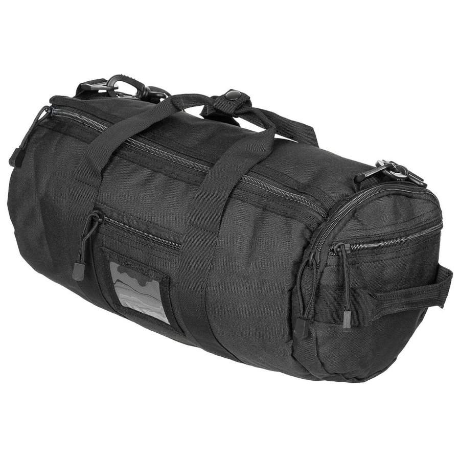 Borsa cilindrica porta attrezzatura MFH di colore nero