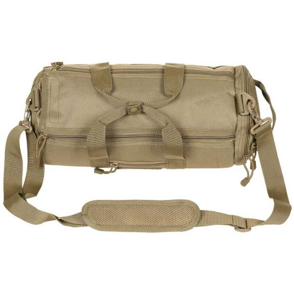 Borsa cilindrica porta attrezzatura MFH di colore coyote tan
