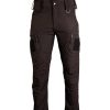 images Pantaloni softshell MIL-TEC idrorepellenti foderati in pile neri