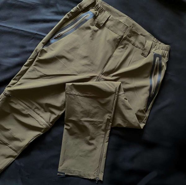 Pantaloni traspiranti divisibili Mil-Tec Performance verde