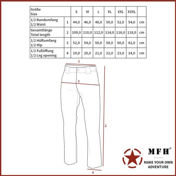 Pantaloni tecnici multifunzione Expedition by MFH  verdi