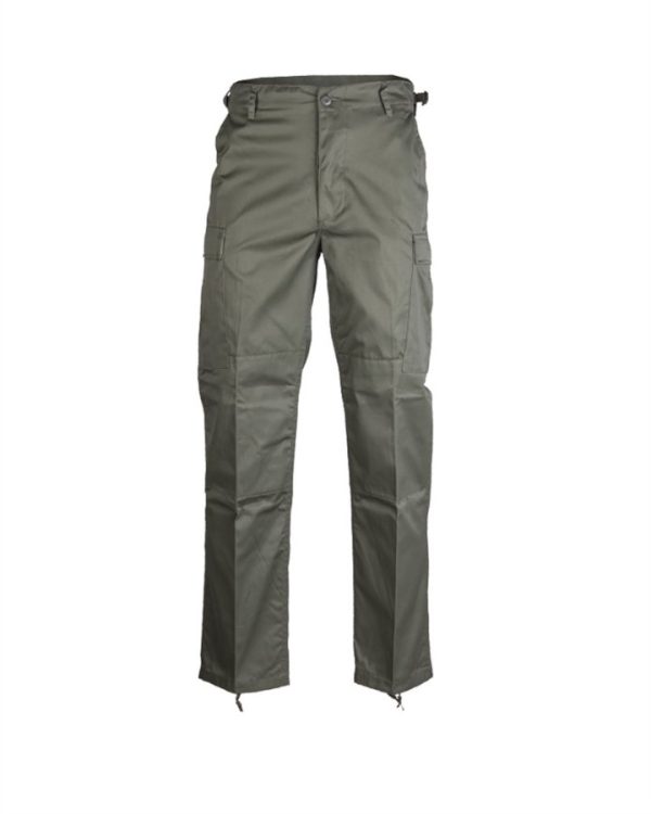 images Pantaloni militari heavy duty bdu cargo MIL-TEC di colore verde