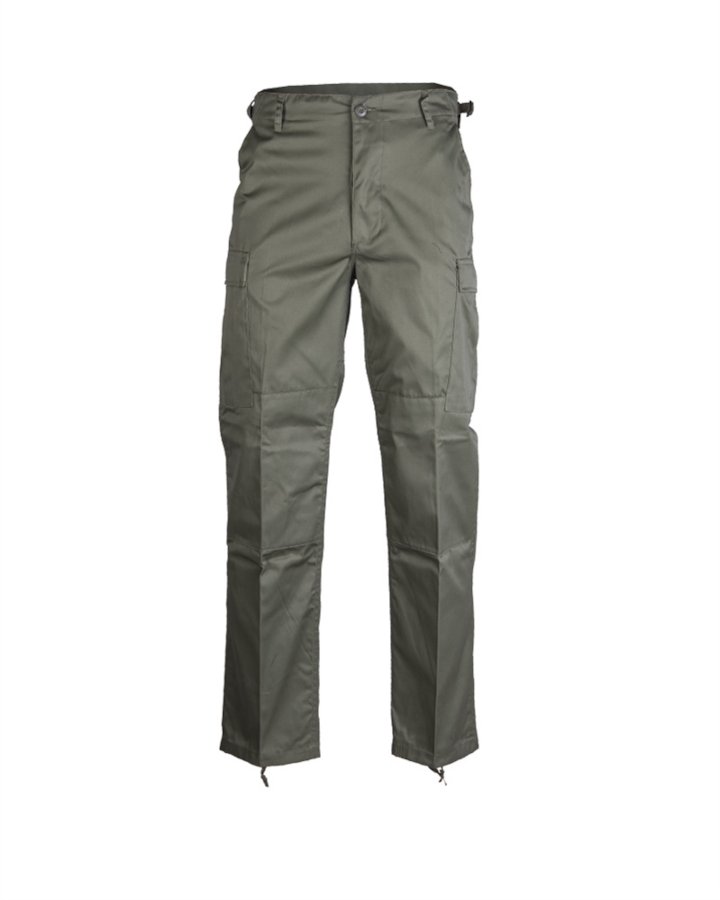 Pantaloni militari heavy duty bdu cargo MIL-TEC di colore verde