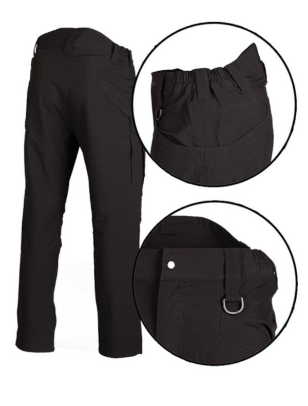 Pantaloni tattici operativi MIL-TEC di colore nero