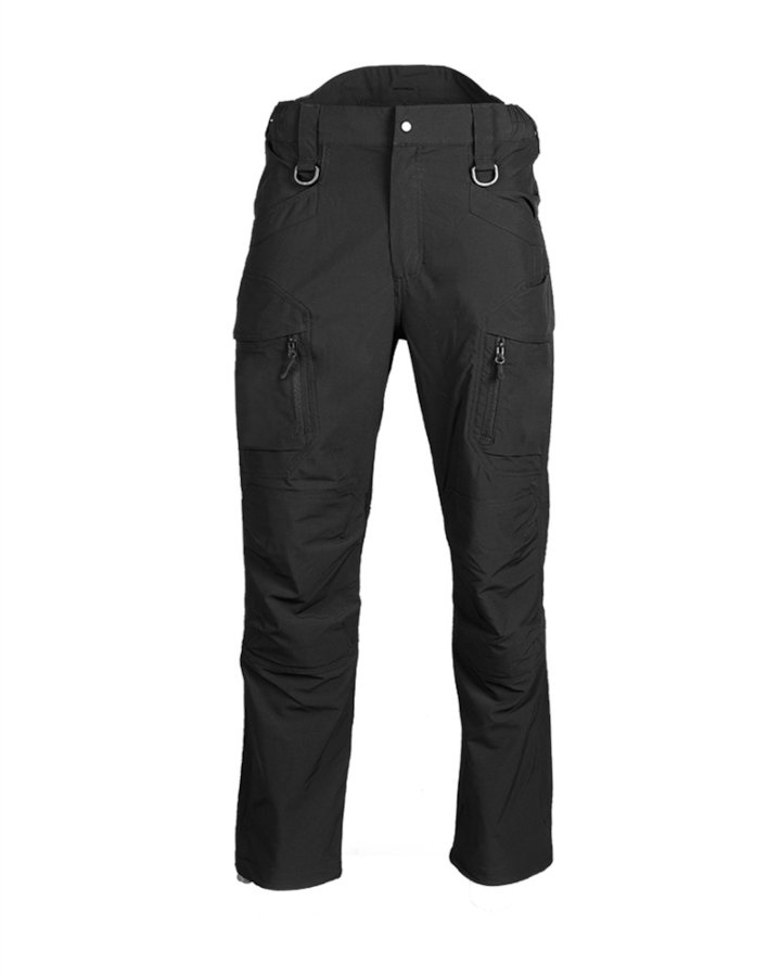 Pantaloni palazzo in lana, beige | Intrend