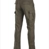 Pantaloni cargo MIL-TEC tipo BDU slim fit di colore verde