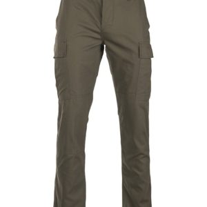 Pantaloni cargo MIL-TEC tipo BDU slim fit di colore verde