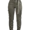 Pantaloni cargo stile militare da donna MIL-TEC  verde
