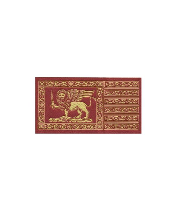 Patch Veneto Serenissima rettangolare in tessuto