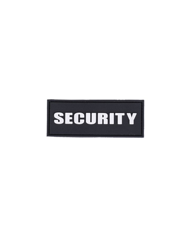 Patch SECURITY con strap scritta fuorescente
