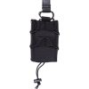 Portacaricatore singolo regolabile MIL-TEC di colore nero