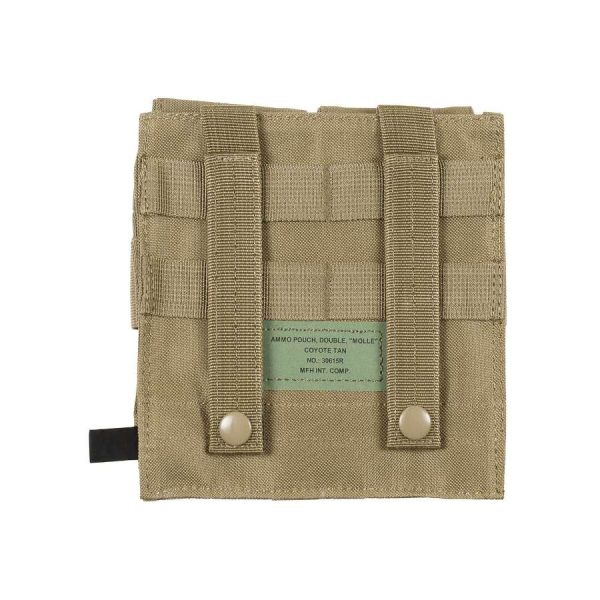 Portacaricatore modulare doppio MFH di colore coyote tan