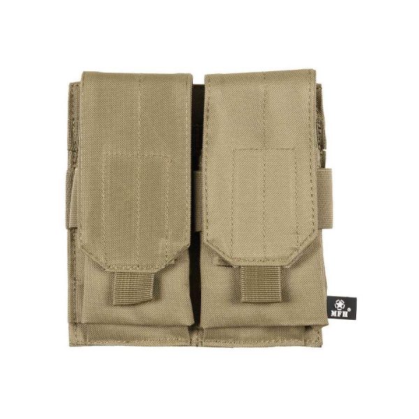 Portacaricatore modulare doppio MFH di colore coyote tan