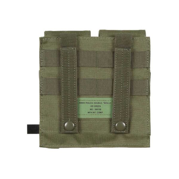 Portacaricatore modulare doppio MFH di colore verde OD