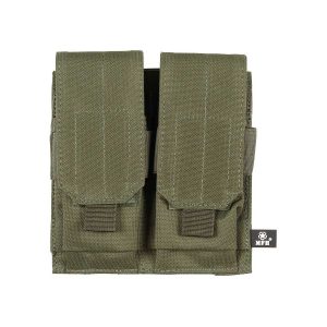 Portacaricatore modulare doppio MFH di colore verde OD