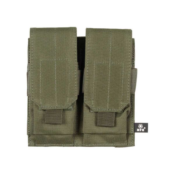 Portacaricatore modulare doppio MFH di colore verde OD