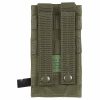 Portacaricatore modulare singolo MFH  di colore verde OD