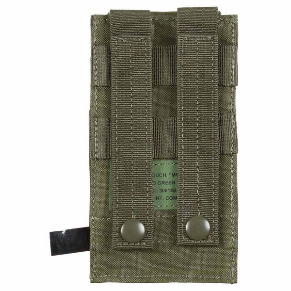 Portacaricatore modulare singolo MFH  di colore verde OD
