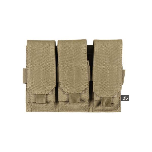 Portacaricatore modulare triplo MFH di colore coyote tan