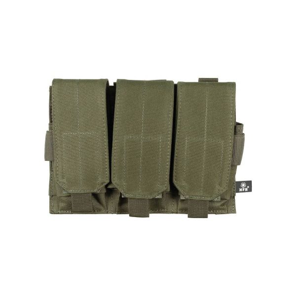 Portacaricatore modulare triplo MFH di colore verde OD