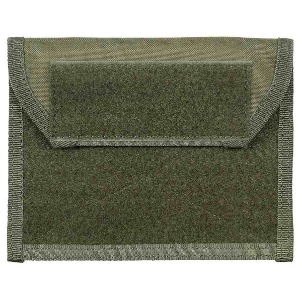 Porta documenti Mollesystem MFH verde a 2 tasche