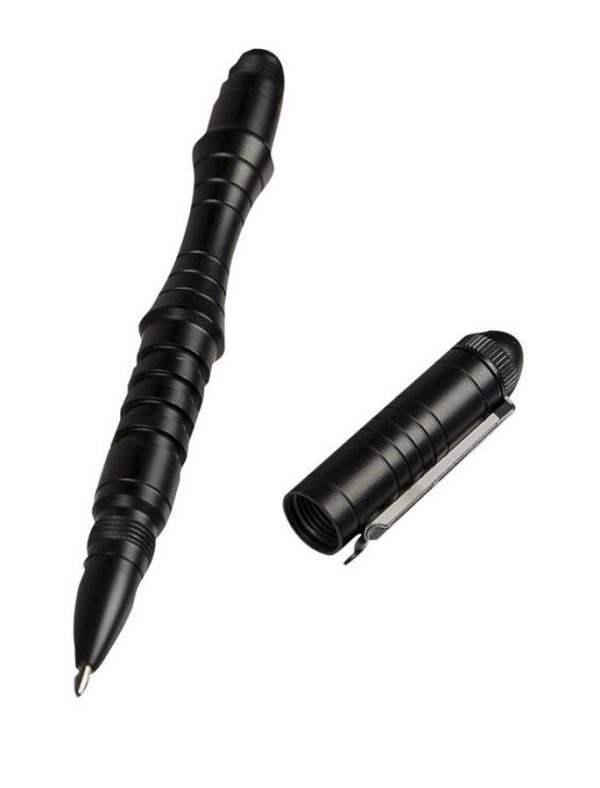 Penna multiuso in alluminio nera