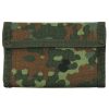 Portafoglio militare Tedesco mimetico flecktarn