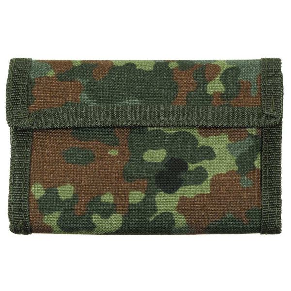 Portafoglio militare Tedesco mimetico flecktarn