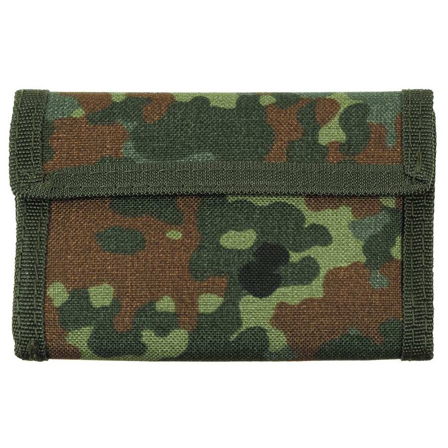 Portafoglio militare Tedesco mimetico flecktarn