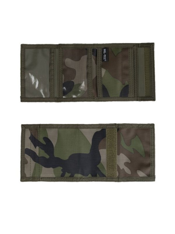 Portafoglio militare mimetico woodland