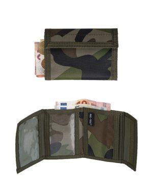 Portafoglio militare mimetico woodland