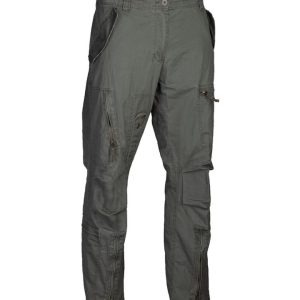 Pantaloni cargo MIL-TEC tipo pilota aviatore a taglio slim verde