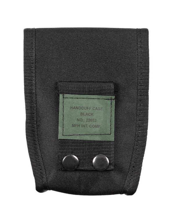 Portamanette chiuso MFH di colore nero grande