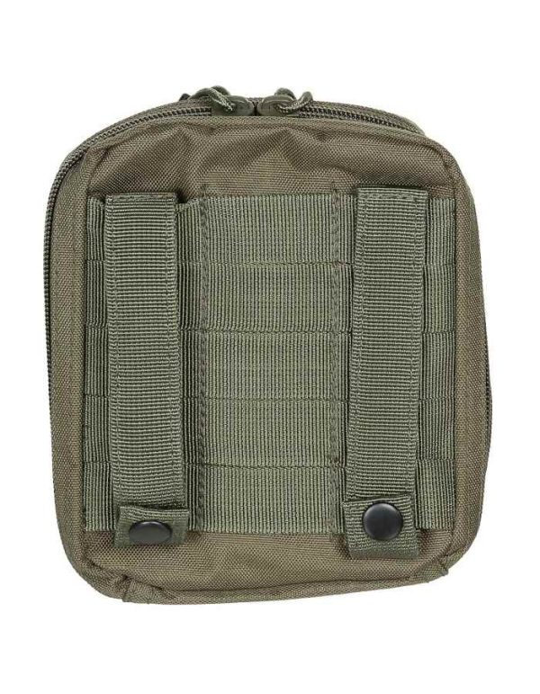 Tasca modulare MFH con portamappa removibile di colore verde