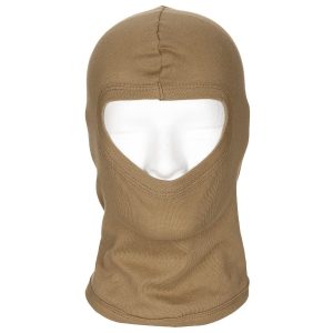 Passamontagna in cotone MFH di colore coyote tan