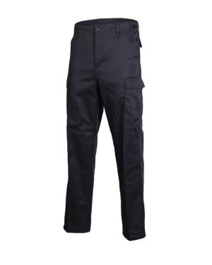 Pantaloni bdu cargo by MIL-TEC di colore nero in taglie forti
