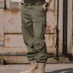 images Pantaloni bdu cargo MIL-TEC di colore verde in taglie forti