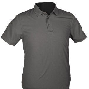 Polo tattica MIL-TEC a manica corta di colore urban grey