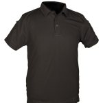 images Polo tattica MIL-TEC a manica corta di colore nero