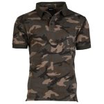 images Polo Miltec mimetica woodland 100% cotone prelavato