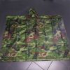 Poncho basic antistrappo mimetico woodland